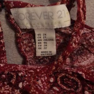 Forever 21 Tops - red halter top! Forever 21 Tops - red halter top!